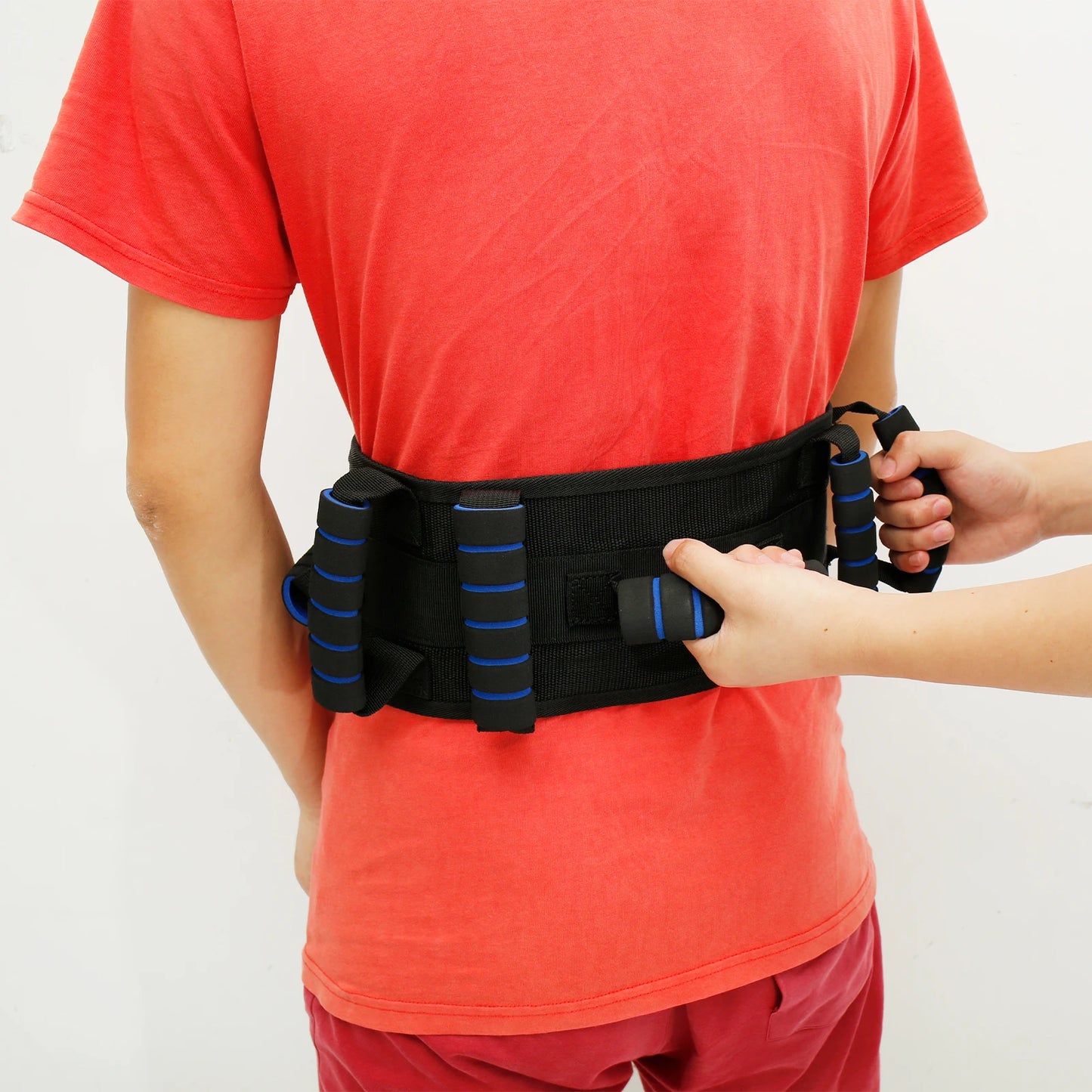 Cinturón de transferencia para la marcha de personas mayores, cinturón de asistencia para caminar de forma independiente, hebilla de liberación rápida, cinturón de cuidado para pacientes discapacitados.