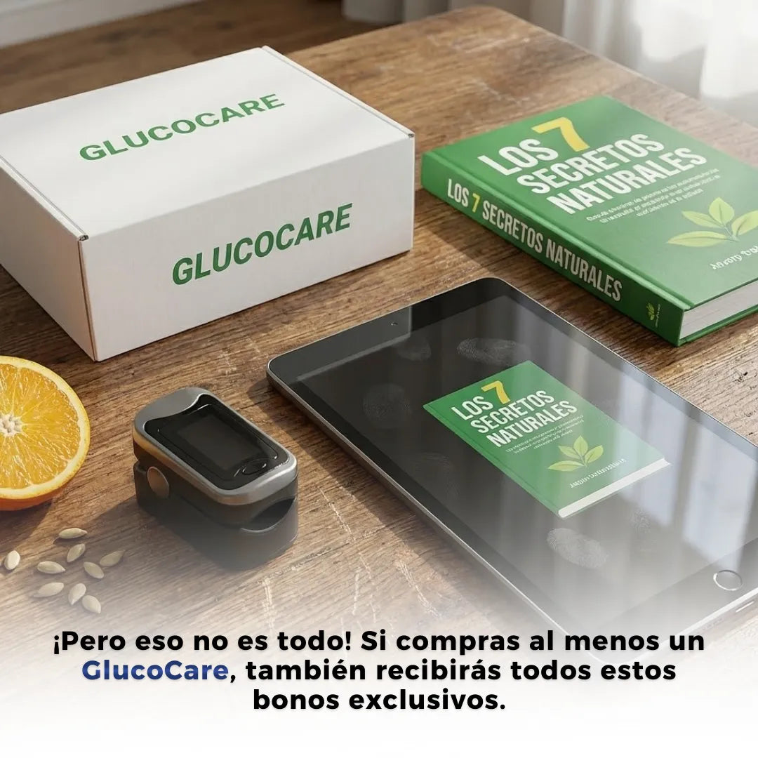 GlucoCare™ 3 en 1: Control Total de tu Salud Sin Dolor + Envío Gratis
